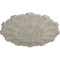 Ekena Millwork Durham Ceiling Medallion (Fits Canopies up to 4 1/4"), Hand-Painted Pearl White, 31"OD x 1 1/2"P CM31DUPWS - alternate 3